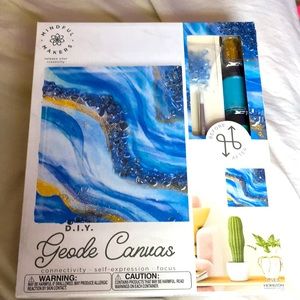 D.I.Y Geode Canvas